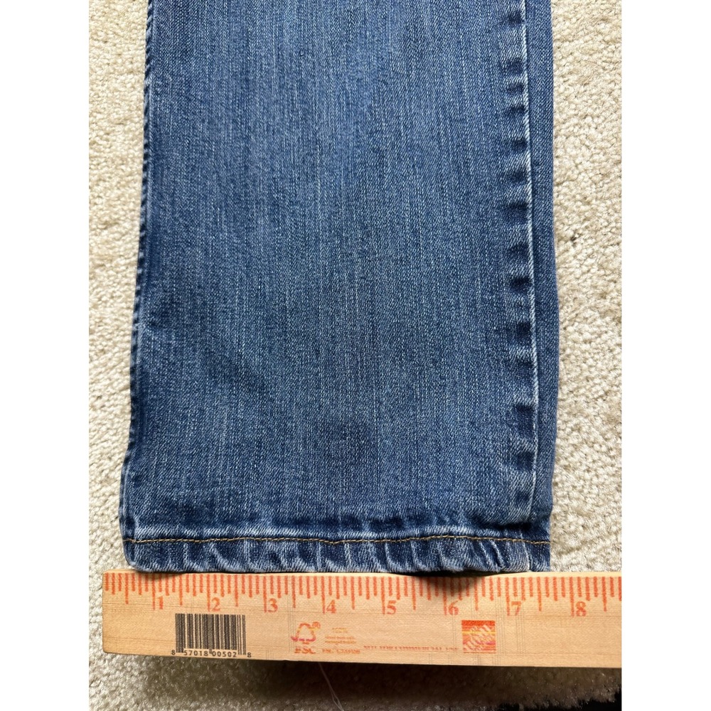 Wrangler FR Advanced Comfort Mens Jeans 35x30 Blue Relaxed Straight CAT2 2112 - Picture 8 of 11